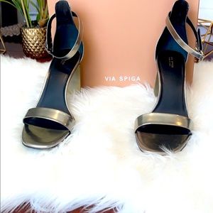 Designer Metallic Heels